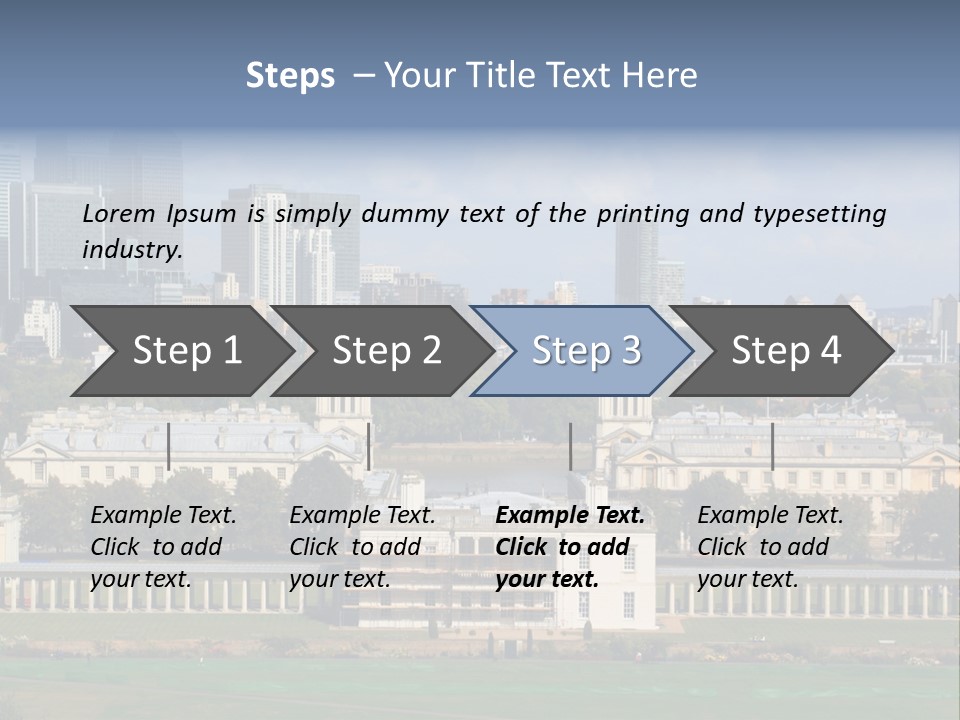 Daughter Sea Sunrise PowerPoint Template
