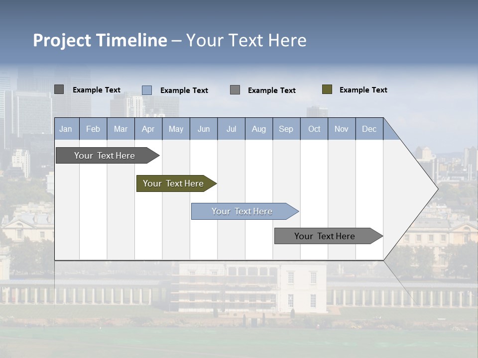 Daughter Sea Sunrise PowerPoint Template