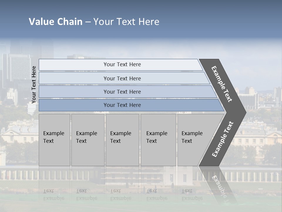 Daughter Sea Sunrise PowerPoint Template