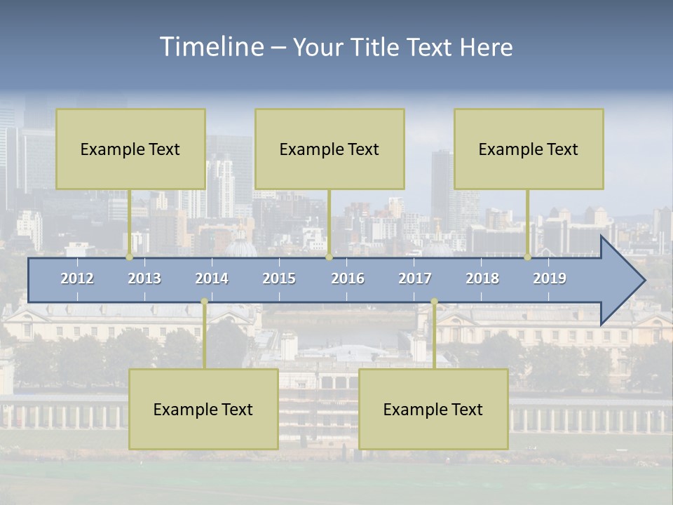 Daughter Sea Sunrise PowerPoint Template