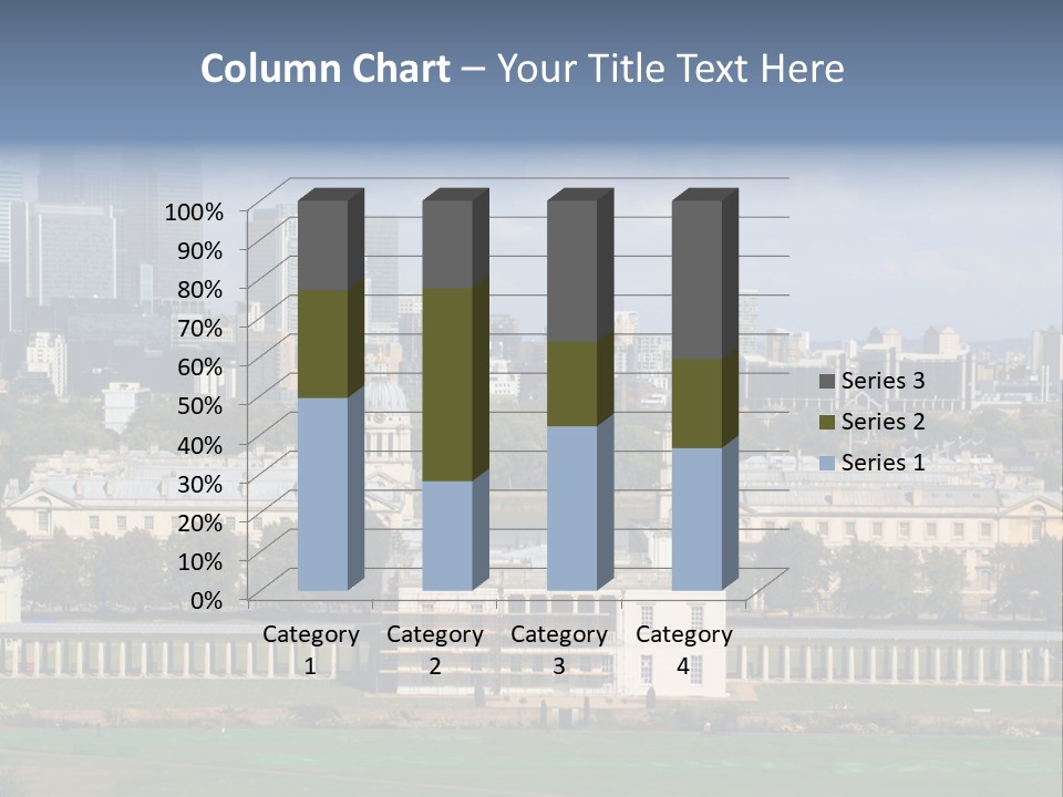 Daughter Sea Sunrise PowerPoint Template
