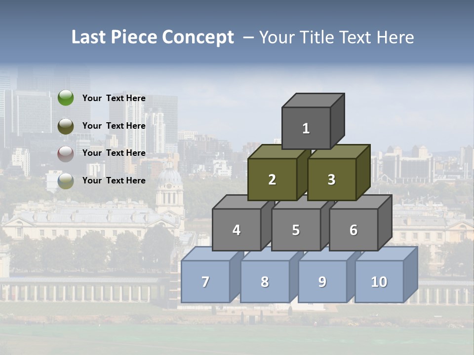 Daughter Sea Sunrise PowerPoint Template