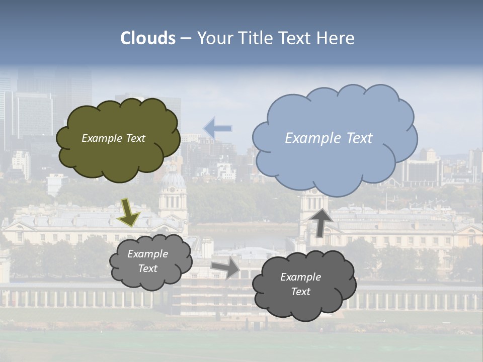 Daughter Sea Sunrise PowerPoint Template