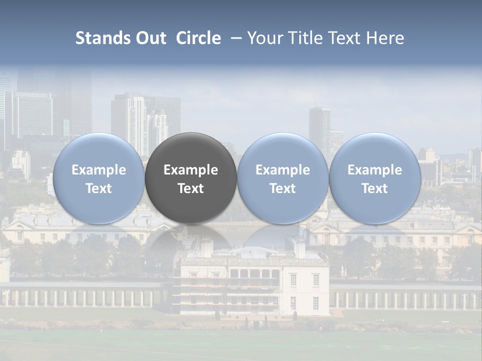 Daughter Sea Sunrise PowerPoint Template