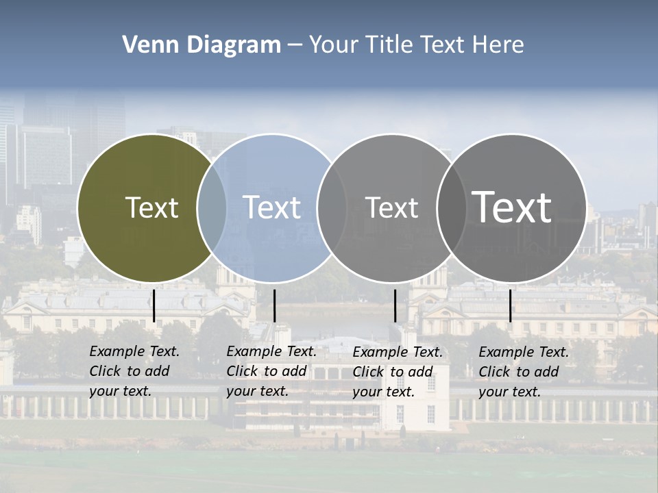 Daughter Sea Sunrise PowerPoint Template