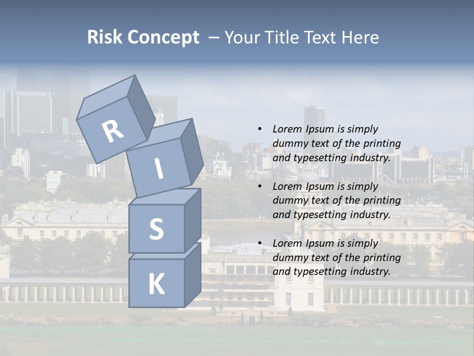 Daughter Sea Sunrise PowerPoint Template