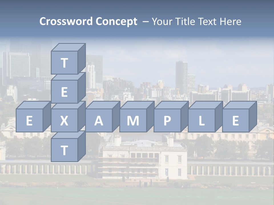 Daughter Sea Sunrise PowerPoint Template