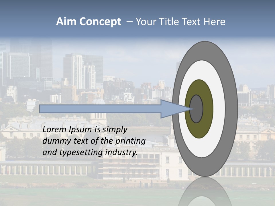 Daughter Sea Sunrise PowerPoint Template