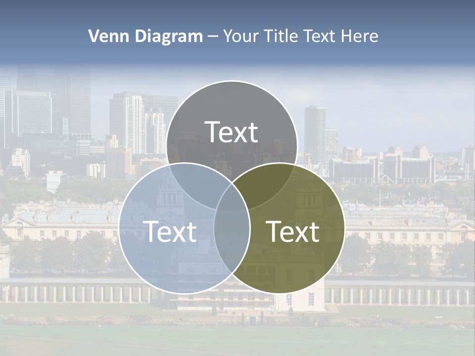 Daughter Sea Sunrise PowerPoint Template