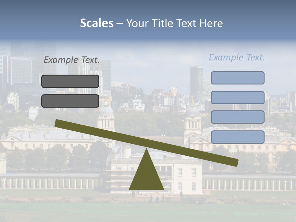 Daughter Sea Sunrise PowerPoint Template