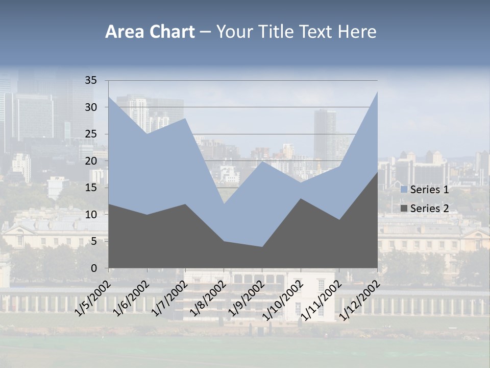 Daughter Sea Sunrise PowerPoint Template
