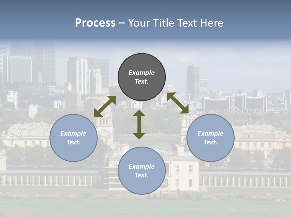 Daughter Sea Sunrise PowerPoint Template