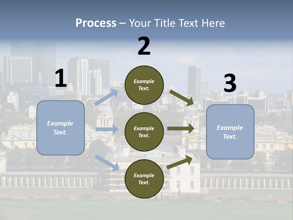 Daughter Sea Sunrise PowerPoint Template