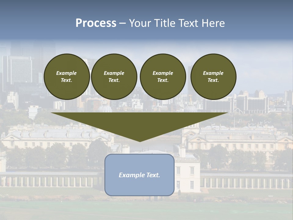 Daughter Sea Sunrise PowerPoint Template