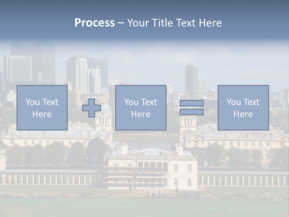Daughter Sea Sunrise PowerPoint Template