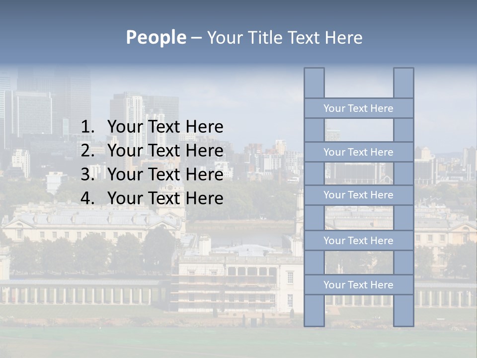 Daughter Sea Sunrise PowerPoint Template