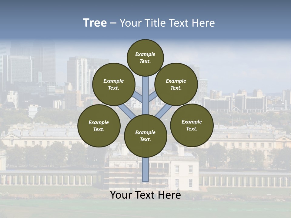 Daughter Sea Sunrise PowerPoint Template