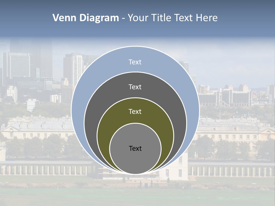 Daughter Sea Sunrise PowerPoint Template