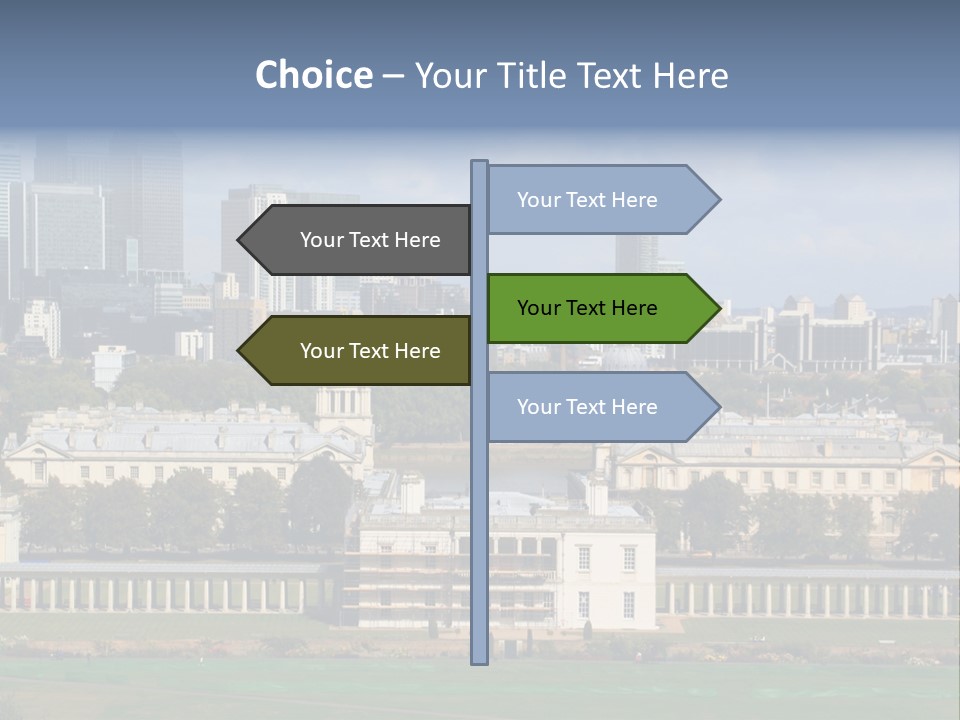 Daughter Sea Sunrise PowerPoint Template