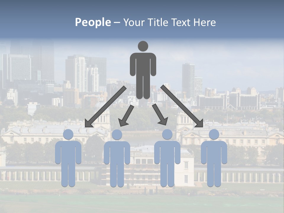 Daughter Sea Sunrise PowerPoint Template