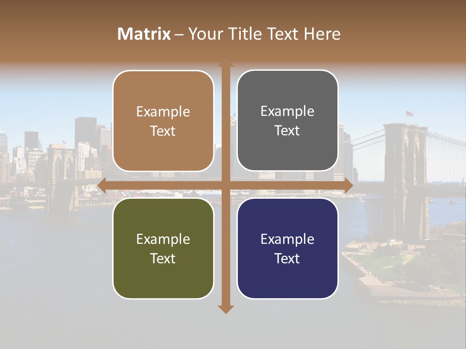 Sunset Parent Caucasian PowerPoint Template