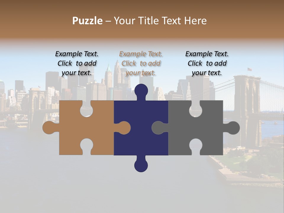 Sunset Parent Caucasian PowerPoint Template