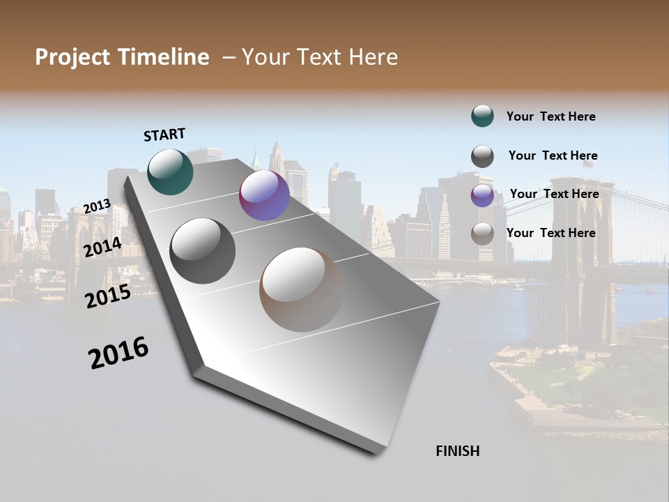 Sunset Parent Caucasian PowerPoint Template
