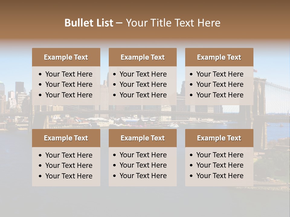 Sunset Parent Caucasian PowerPoint Template