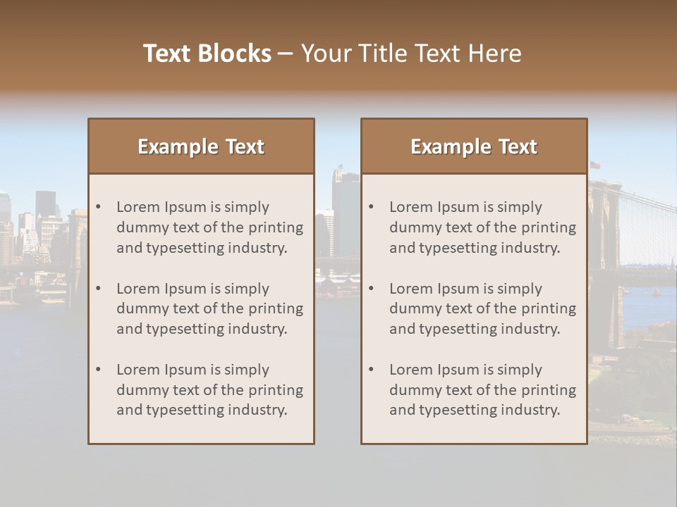 Sunset Parent Caucasian PowerPoint Template