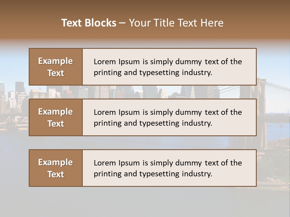 Sunset Parent Caucasian PowerPoint Template
