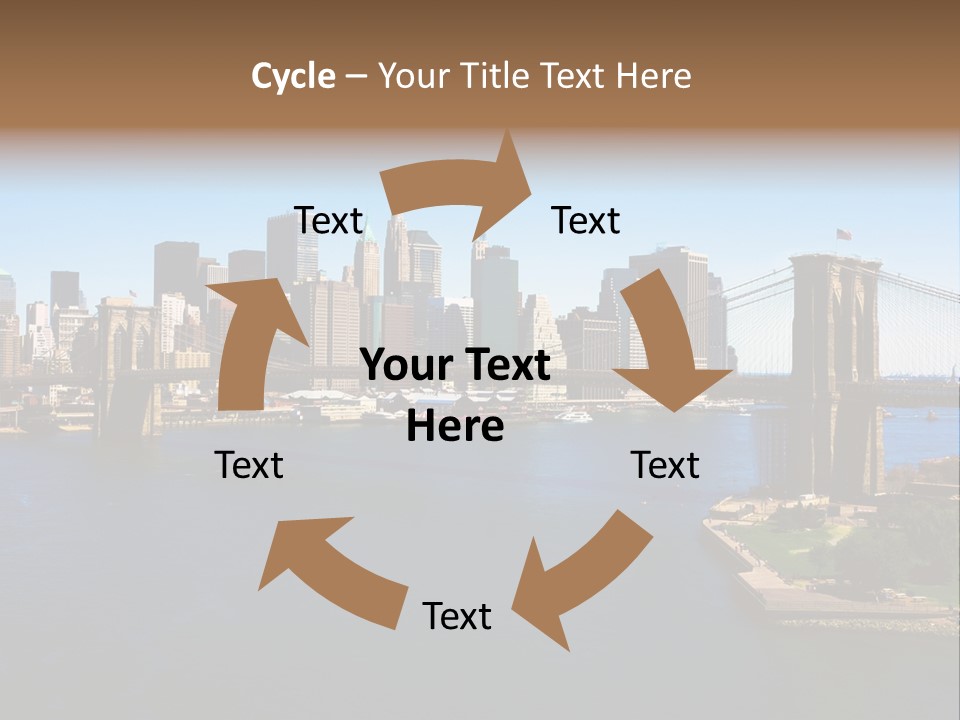 Sunset Parent Caucasian PowerPoint Template
