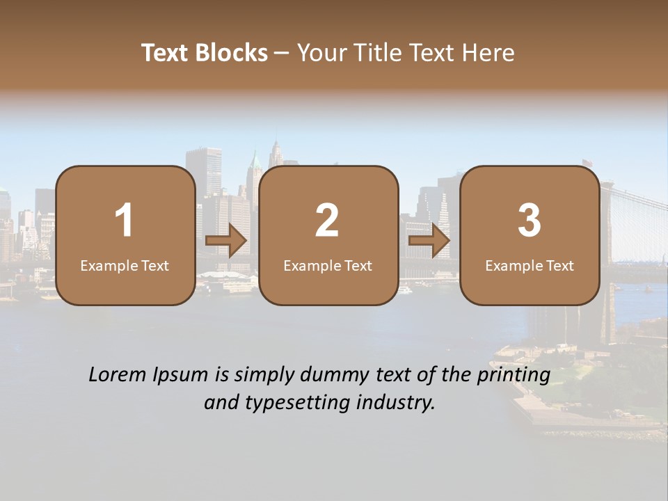 Sunset Parent Caucasian PowerPoint Template