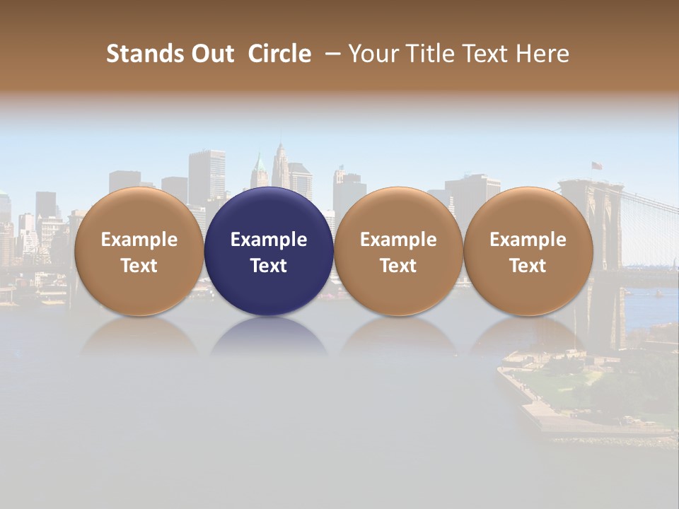 Sunset Parent Caucasian PowerPoint Template