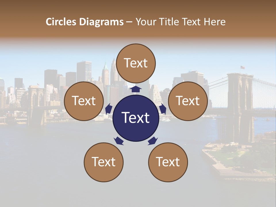 Sunset Parent Caucasian PowerPoint Template