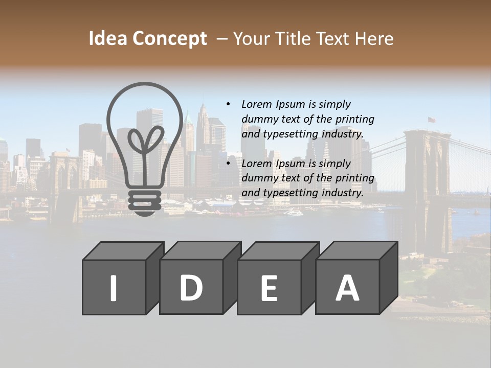 Sunset Parent Caucasian PowerPoint Template