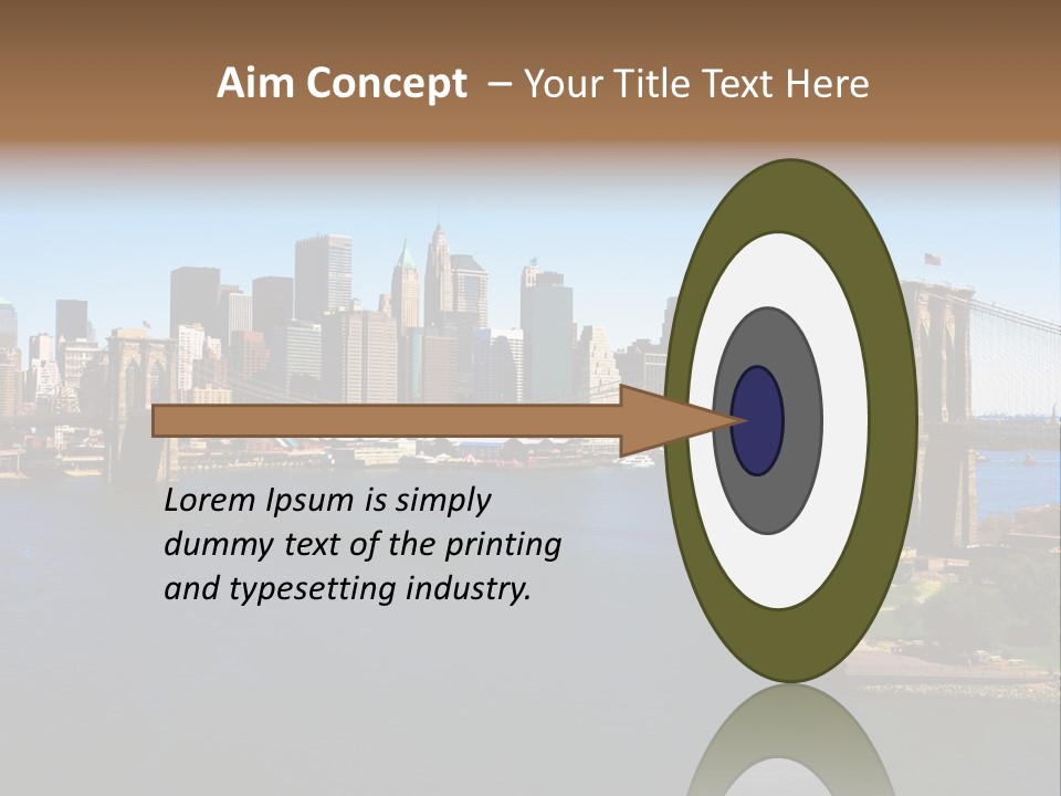 Sunset Parent Caucasian PowerPoint Template