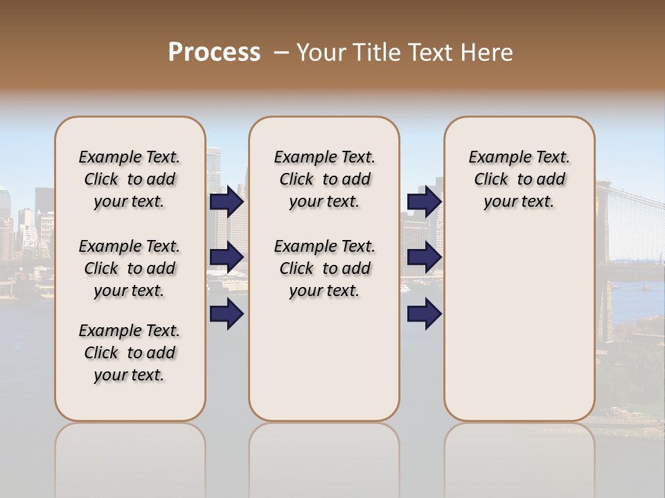 Sunset Parent Caucasian PowerPoint Template