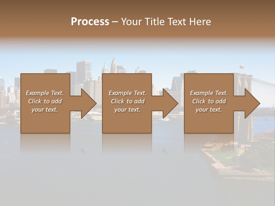 Sunset Parent Caucasian PowerPoint Template