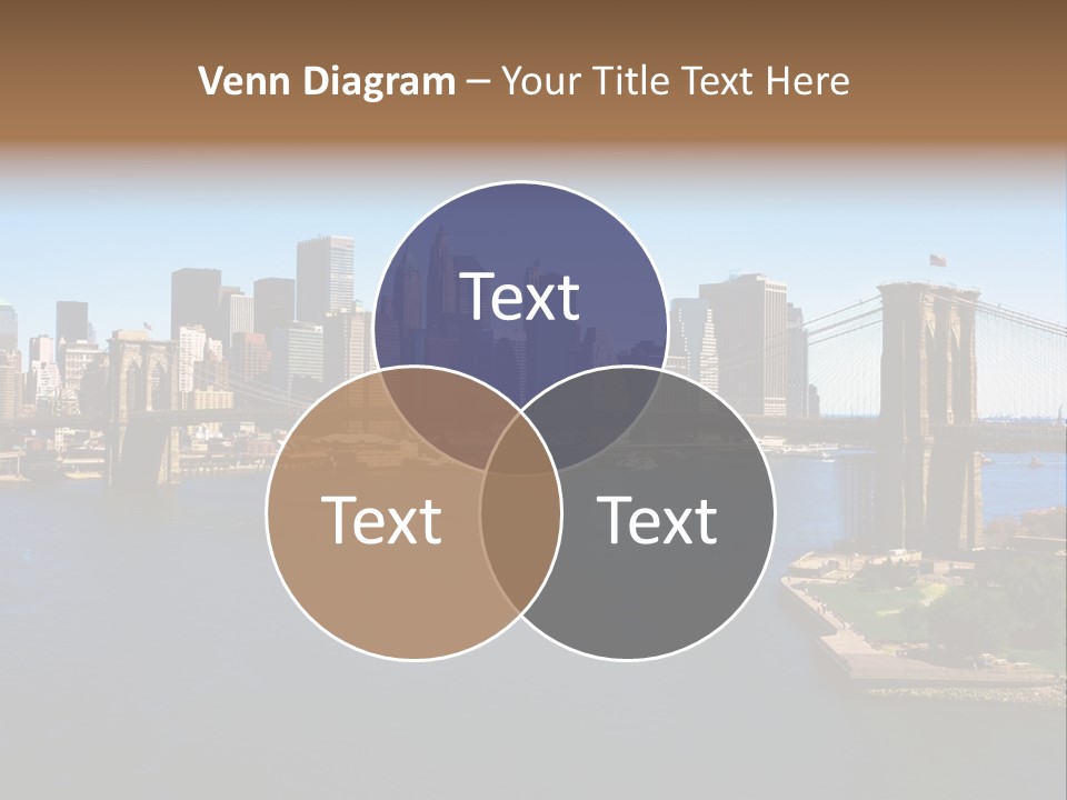 Sunset Parent Caucasian PowerPoint Template