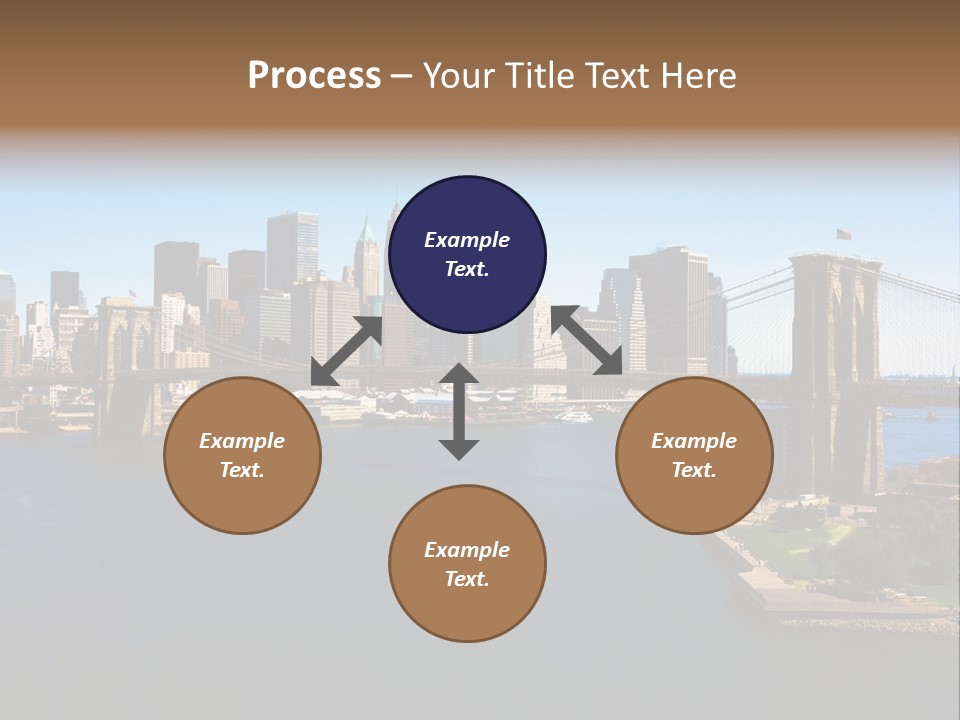 Sunset Parent Caucasian PowerPoint Template