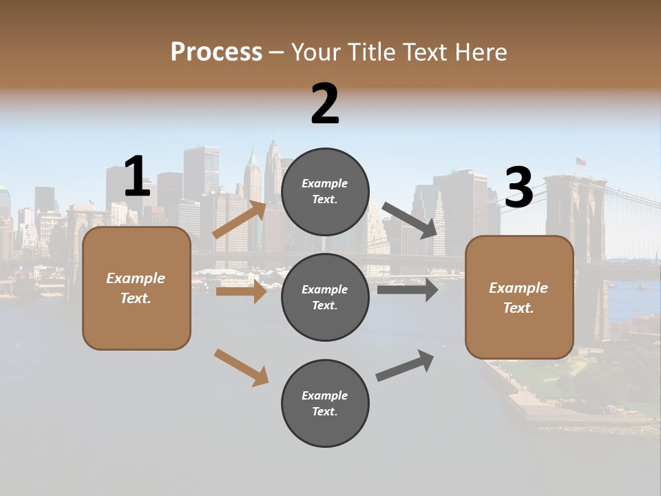 Sunset Parent Caucasian PowerPoint Template