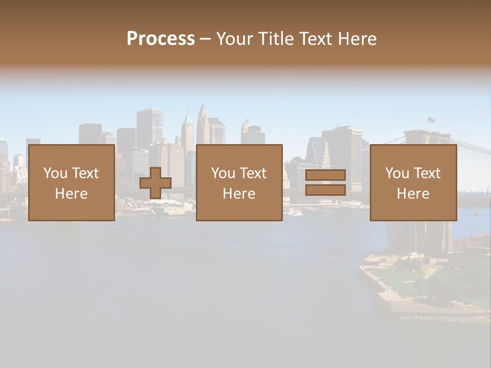 Sunset Parent Caucasian PowerPoint Template
