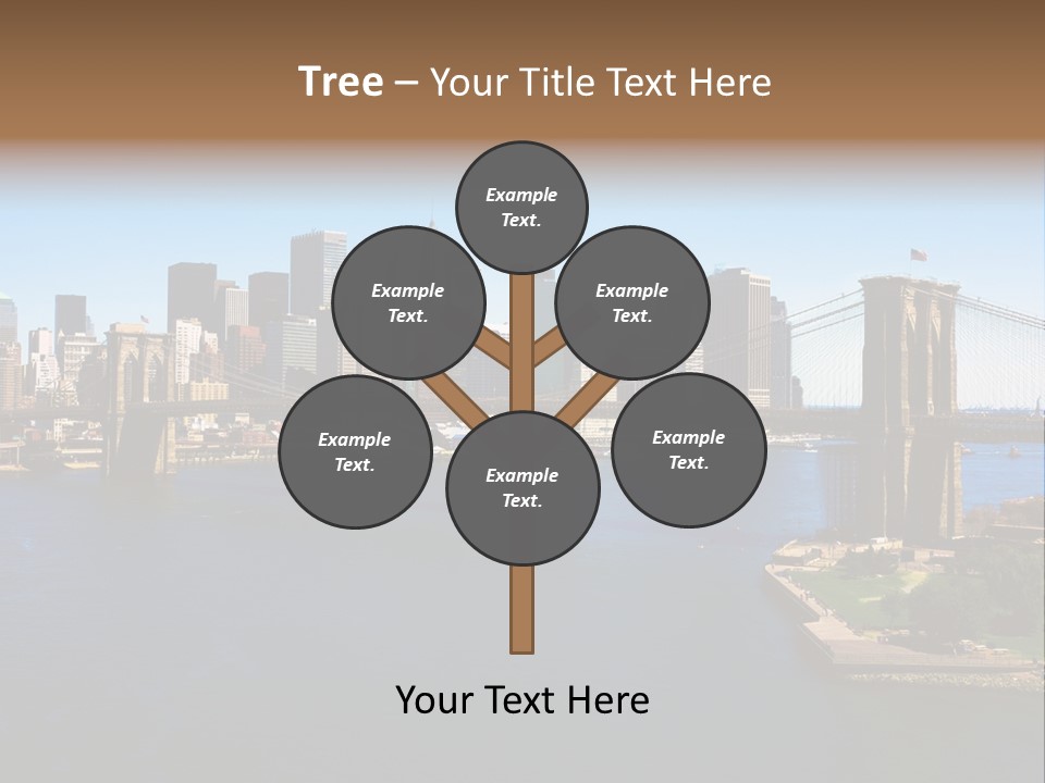 Sunset Parent Caucasian PowerPoint Template