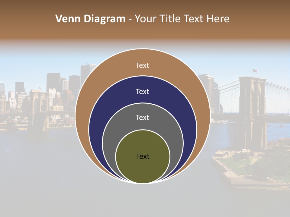 Sunset Parent Caucasian PowerPoint Template