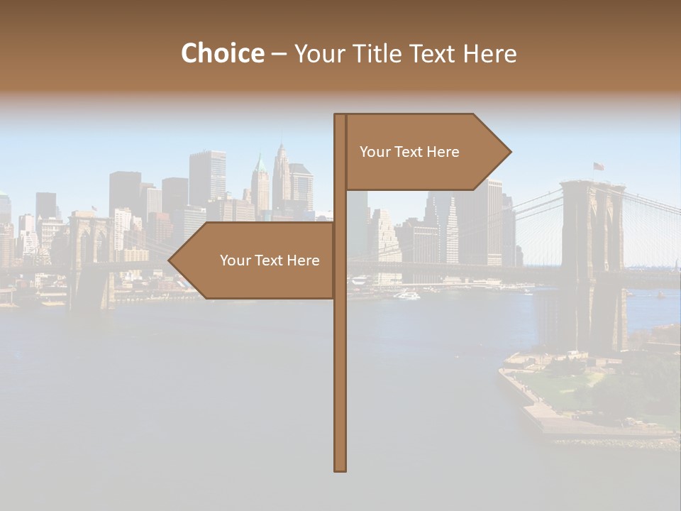 Sunset Parent Caucasian PowerPoint Template