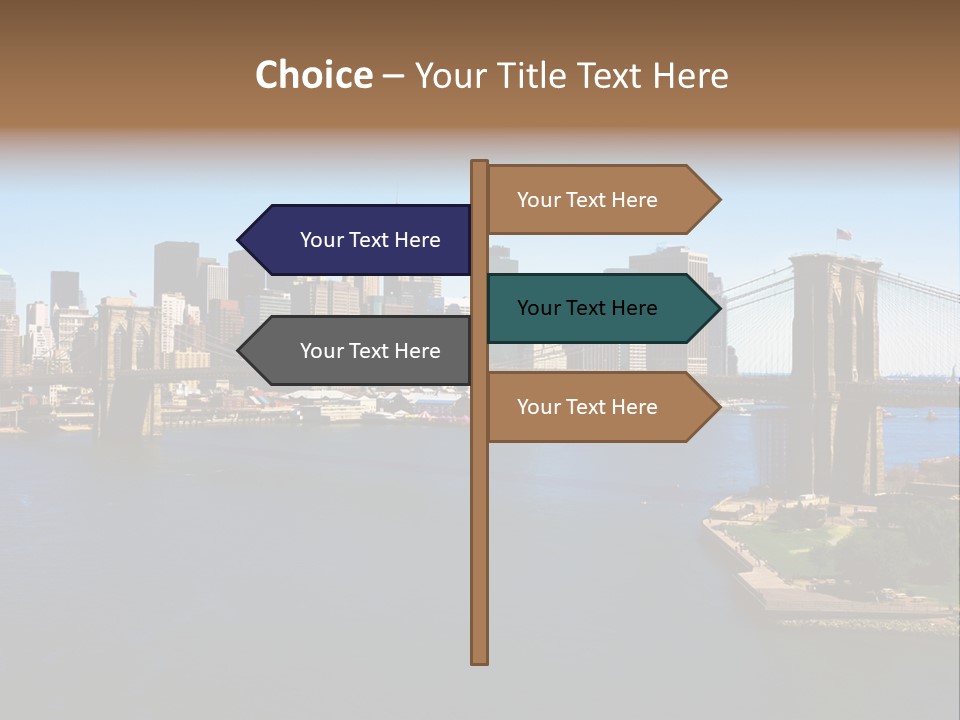 Sunset Parent Caucasian PowerPoint Template