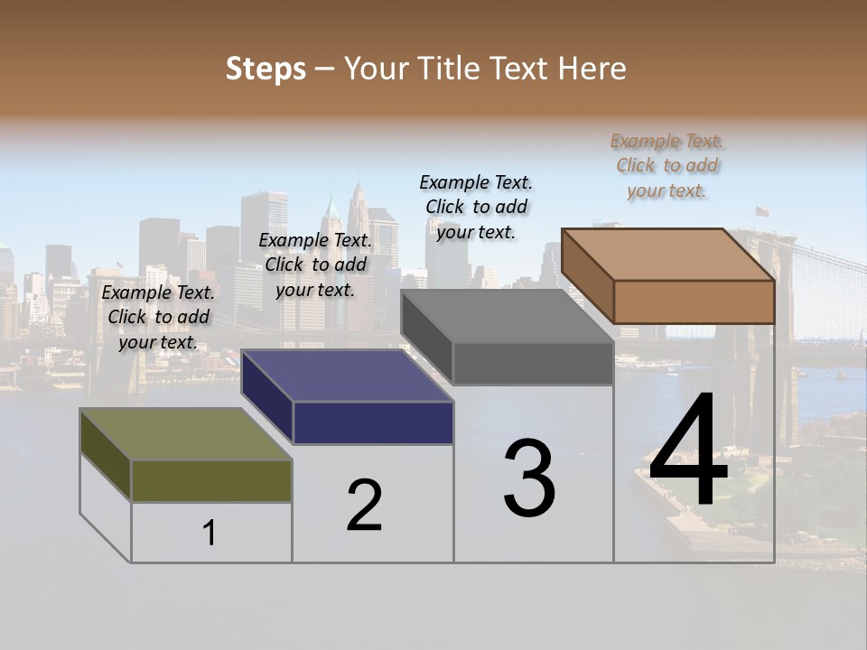 Sunset Parent Caucasian PowerPoint Template