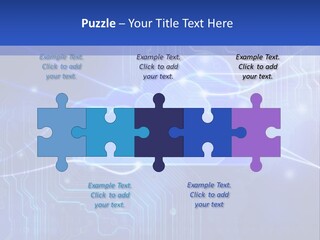 Sunset Senior Caucasian PowerPoint Template