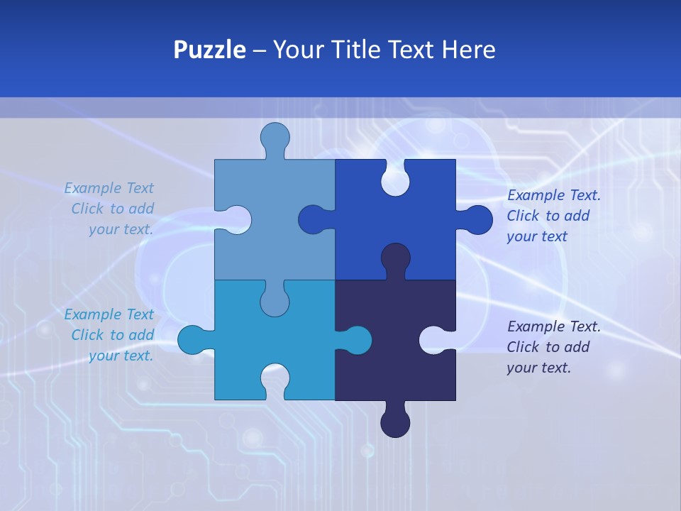 Sunset Senior Caucasian PowerPoint Template