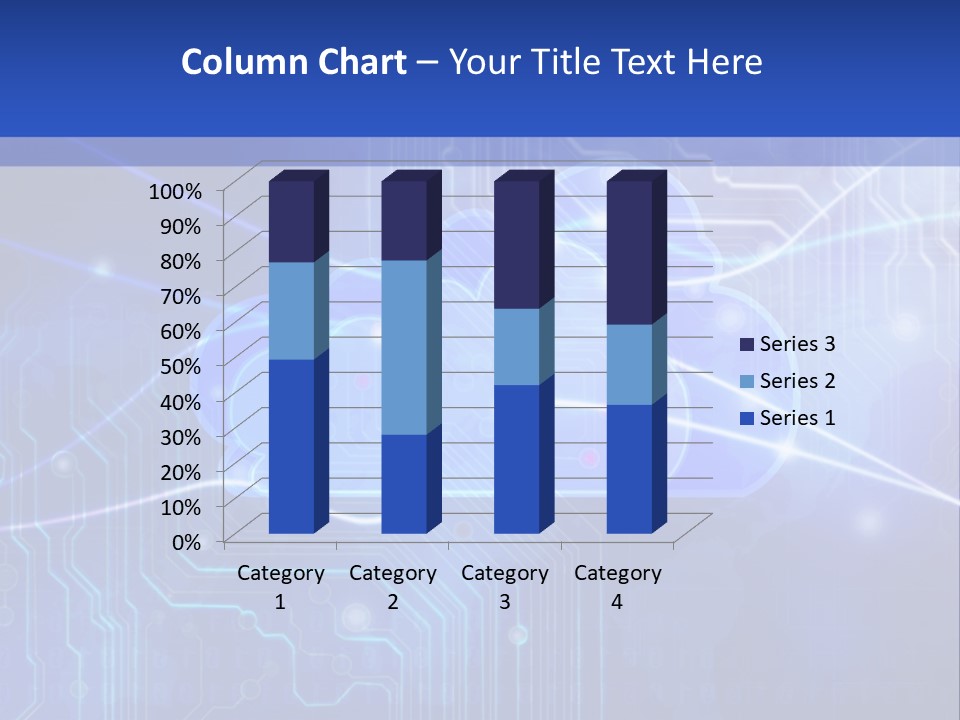 Sunset Senior Caucasian PowerPoint Template